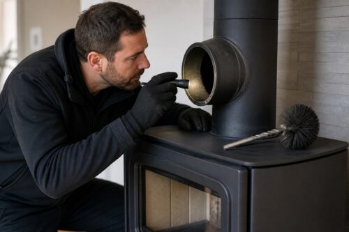 Foyer ouvert restreint : le test utile si votre poêle refoule