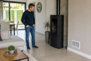Après des travaux d’étanchéité, vérifiez l’air nécessaire à votre poêle